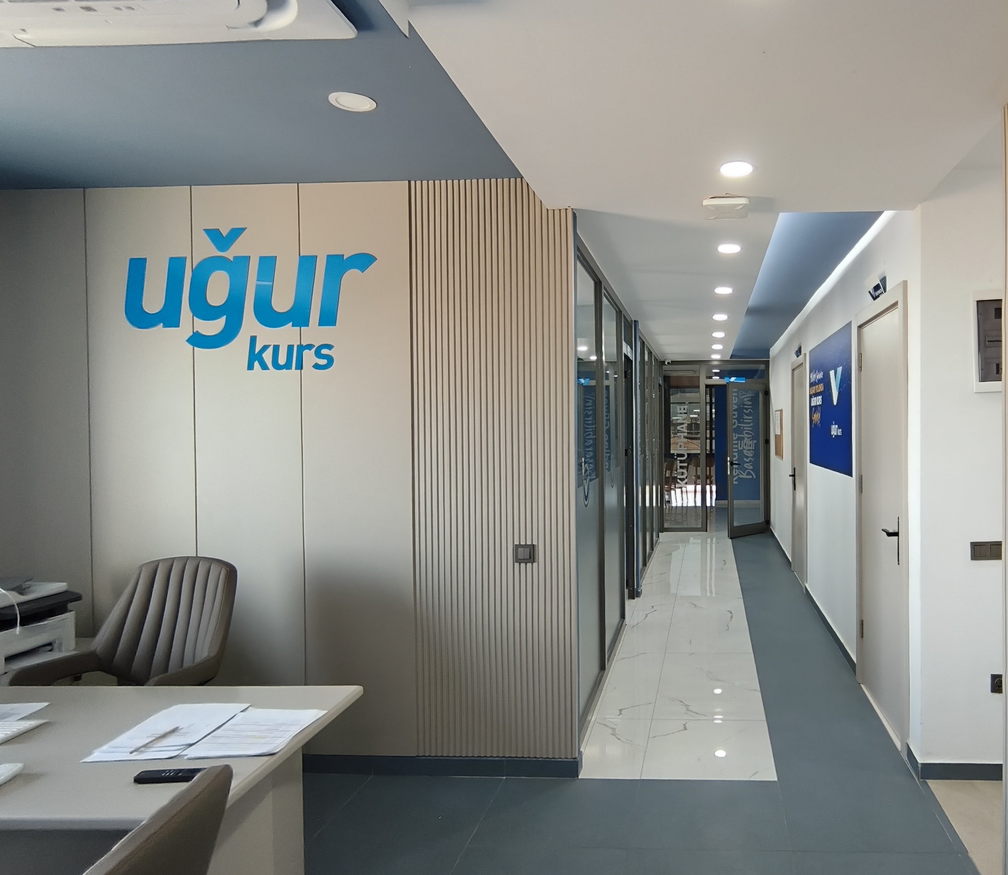Uğur Kurs çalışma ortamından bir görünüm