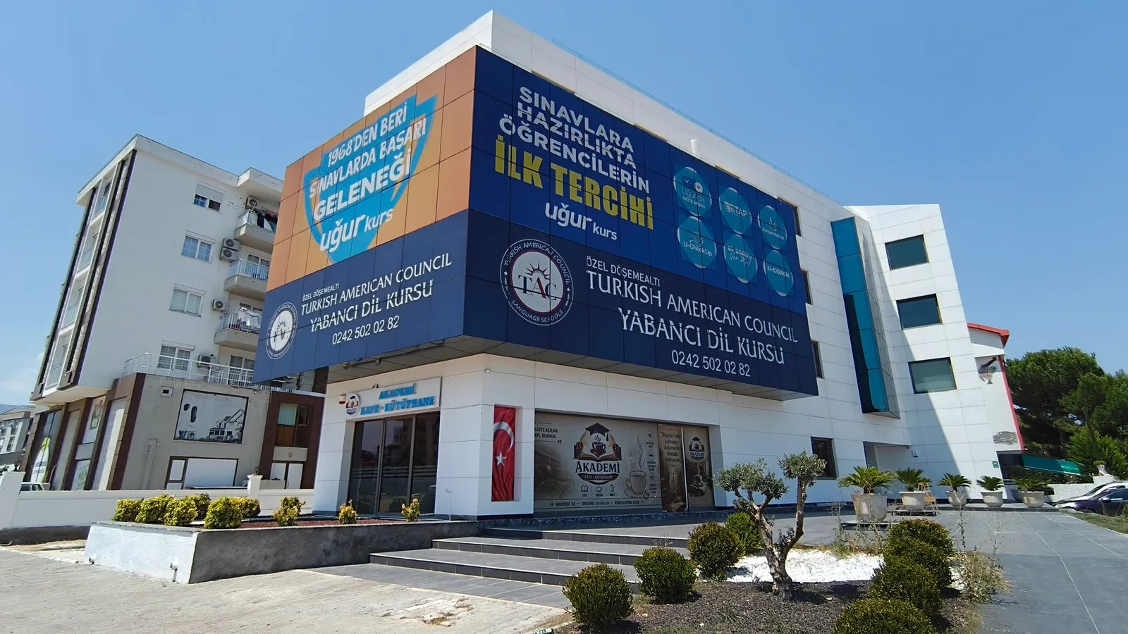 Bahçeyaka Eğitim Kompleksi yerleşkesinin genel görünümü